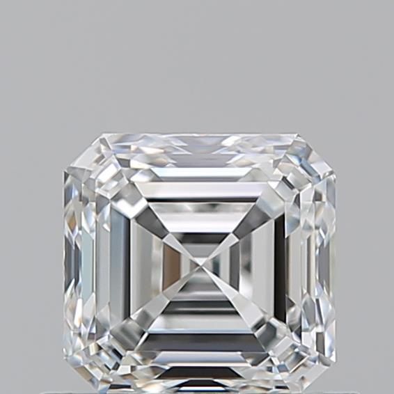 Diamante Naturale Taglio Asscher 0.8ct EX/EX F VVS2 - GIA - 5.04x4.91x3.38mm