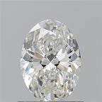 Diamante Naturale Taglio Ovale 0.9ct EX/VG I VVS2 - GIA - 7.49x5.35x3.41mm