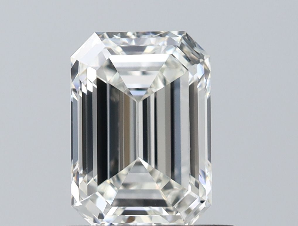 Diamante Naturale Taglio Smeraldo 0.8ct EX/EX G VVS2 - IGI - 6.35x4.49x3.02mm
