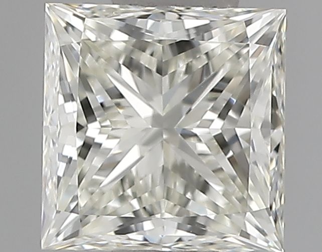 Diamante Naturale Taglio Princess 0.65ct VG/VG J VVS1 - IGI - 4.68x4.59x3.32mm