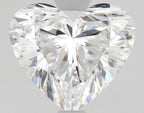 Diamante Naturale Taglio Cuore 1.01ct EX/EX D VS2 - GIA - 6.29x7.13x3.98mm