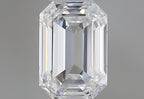 Diamante Naturale Taglio Smeraldo 0.28ct G/VG D VVS1 - GIA - 4.42x3.04x1.96mm