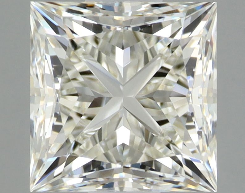 Diamante Naturale Taglio Princess 0.9ct EX/EX J VVS1 - GIA - 5.16x5.11x3.74mm