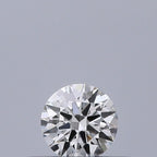 Diamante Naturale Taglio Brillante 0.19ct 3EX E VVS1 - IGI - 3.73x3.74x2.25mm