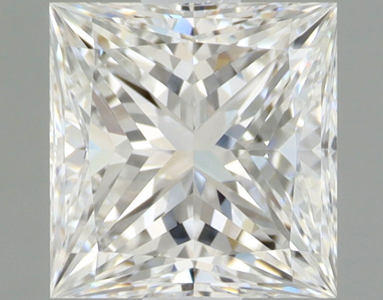 Diamante Naturale Taglio Princess 0.81ct EX/EX F VS1 - GIA - 5.29x5.14x3.62mm