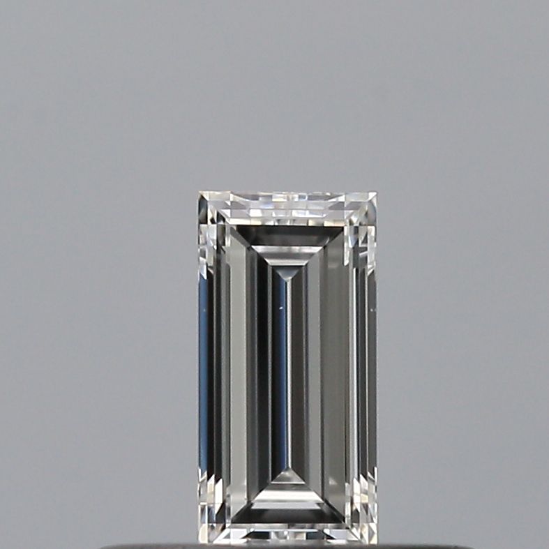Diamante Naturale Taglio Baguette 0.23ct EX/EX F VVS1 - GIA - 5.11x2.5x1.78mm