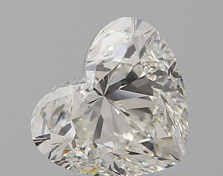 Diamante Naturale Taglio Cuore 1.05ct VG/EX J VS1 - GIA - 5.79x6.59x4.42mm