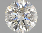 Diamante Naturale Taglio Brillante 1.27ct 3EX J VVS2 - GIA - 6.86x6.91x4.29mm