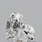 Diamante Naturale Taglio Cuore 0.54ct VG/VG G VS1 - GIA - 4.94x5.86x3.28mm