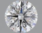 Diamante Naturale Taglio Brillante 1.24ct 3EX E VVS1 - GIA - 6.88x6.85x4.27mm