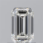 Diamante Naturale Taglio Smeraldo 0.9ct VG/EX H VVS2 - GIA - 7.33x4.6x2.85mm