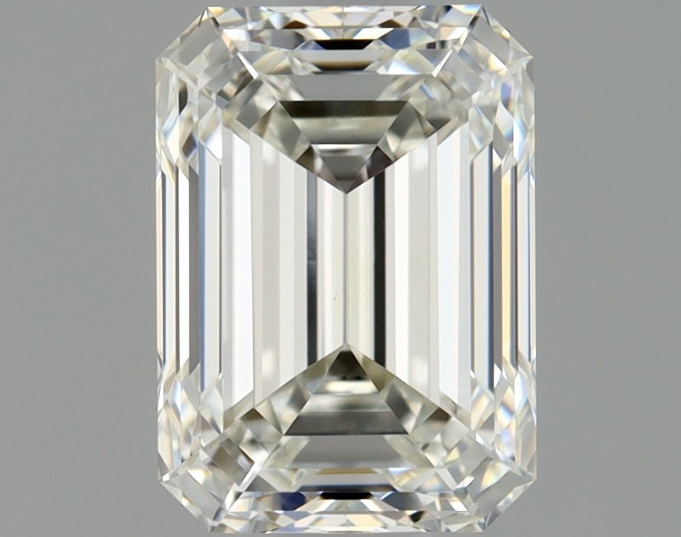 Diamante Naturale Taglio Smeraldo 1.01ct EX/VG I VVS2 - GIA - 6.64x4.77x3.21mm