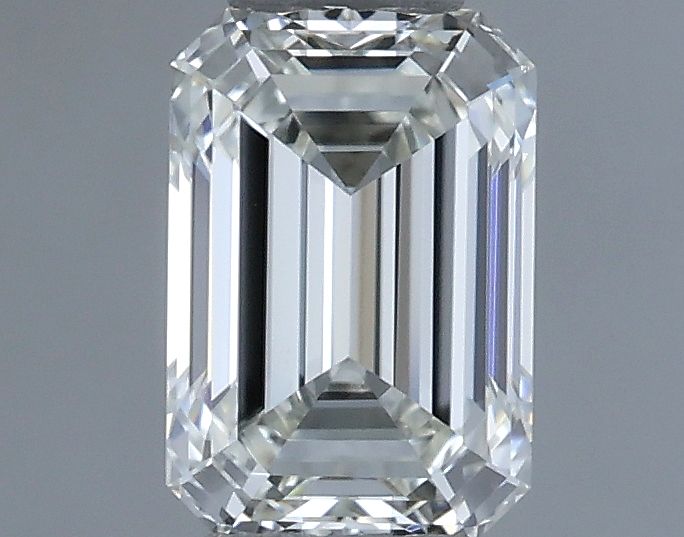 Diamante Naturale Taglio Smeraldo 0.5ct EX/VG I VVS1 - IGI - 5.43x3.7x2.53mm