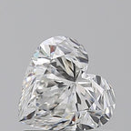 Diamante Naturale Taglio Cuore 1.01ct EX/EX G VVS1 - GIA - 6.25x6.67x4.21mm