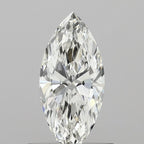 Diamante Naturale Taglio Marquise 0.6ct EX/EX H VVS1 - IGI - 9.58x4.36x2.61mm