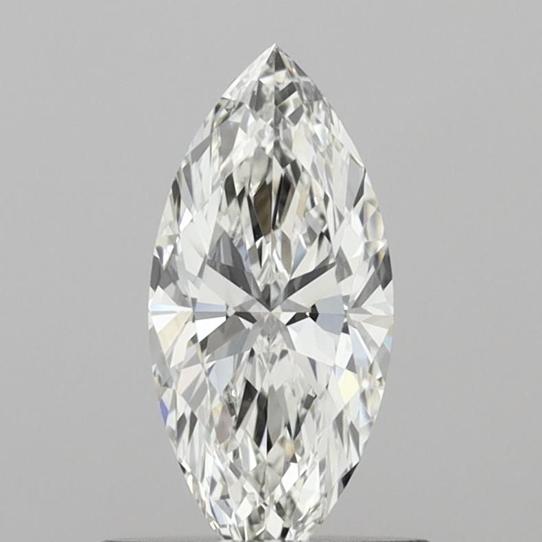 Diamante Naturale Taglio Marquise 0.6ct EX/EX H VVS1 - IGI - 9.58x4.36x2.61mm