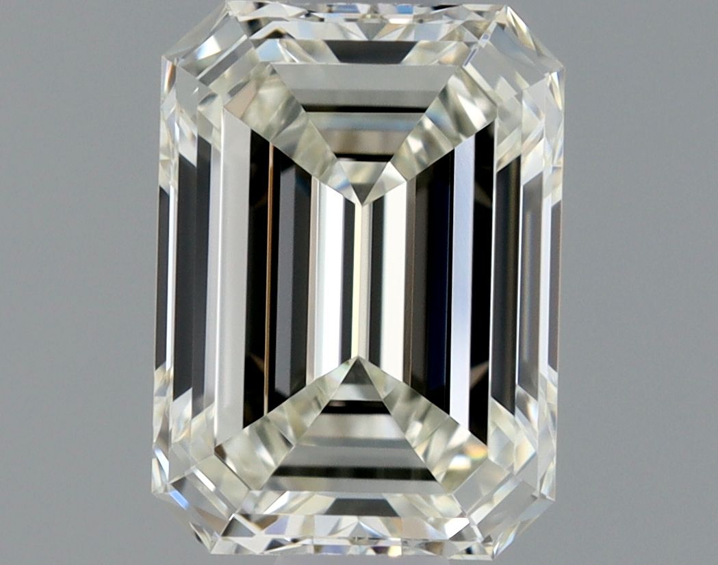 Diamante Naturale Taglio Smeraldo 0.6ct VG/VG J VVS1 - GIA - 5.82x4.23x2.62mm