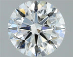 Diamante Naturale Taglio Brillante 1.3ct 3EX F VVS2 - IGI - 6.9x6.95x4.34mm