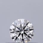Diamante Naturale Taglio Brillante 0.3ct EX/EX/VG E VVS1 - GIA - 4.3x4.28x2.63mm