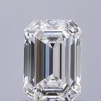 Diamante Naturale Taglio Smeraldo 0.72ct EX/EX E VVS2 - GIA - 6.2x4.24x2.81mm