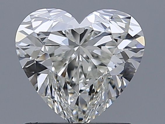 Diamante Naturale Taglio Cuore 1.01ct EX/EX I IF - GIA - 6.17x6.68x4.08mm