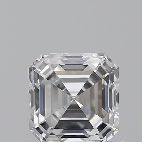 Diamante Naturale Taglio Asscher 0.52ct VG/EX D VVS2 - GIA - 4.46x4.39x2.97mm