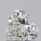 Diamante Naturale Taglio Cuore 1.01ct EX/EX J VVS1 - GIA - 6.26x6.7x4.21mm