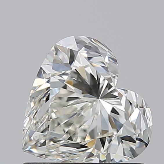 Diamante Naturale Taglio Cuore 1.01ct EX/EX J VVS1 - GIA - 6.26x6.7x4.21mm