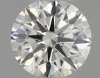 Diamante Naturale Taglio Brillante 0.19ct 3EX J VVS1 - GIA - 3.7x3.72x2.28mm