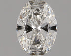 Diamante Naturale Taglio Ovale 0.58ct VG/EX F VS2 - GIA - 6.72x4.82x2.82mm