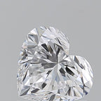 Diamante Naturale Taglio Cuore 1.01ct EX/EX D VVS2 - GIA - 6.16x6.92x4.11mm