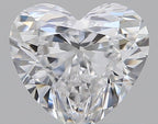 Diamante Naturale Taglio Cuore 0.5ct VG/EX D VVS2 - GIA - 4.98x5.45x3.04mm