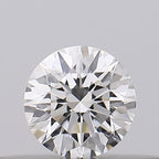 Diamante Taglio Brillante 0.18ct EX/VG/EX G VVS2 - GIA - 3.61x3.63x2.25mm