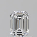 Diamante Naturale Taglio Smeraldo 0.72ct VG/EX D VVS1 - GIA - 6.05x4.29x2.85mm