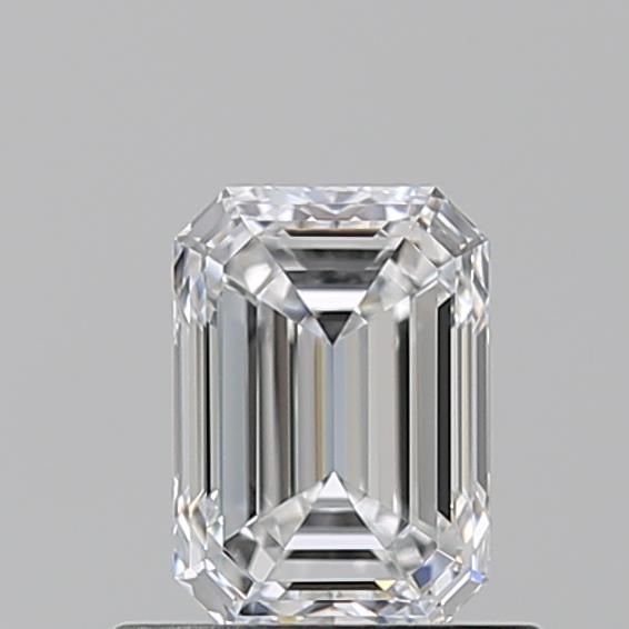 Diamante Naturale Taglio Smeraldo 0.72ct VG/EX D VVS1 - GIA - 6.05x4.29x2.85mm