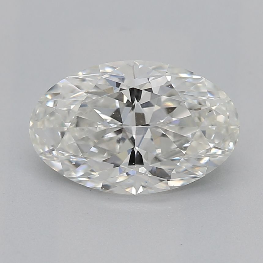Diamante Naturale Taglio Ovale 0.8ct EX/EX H VS1 - GIA - 7.84x4.99x3.19mm