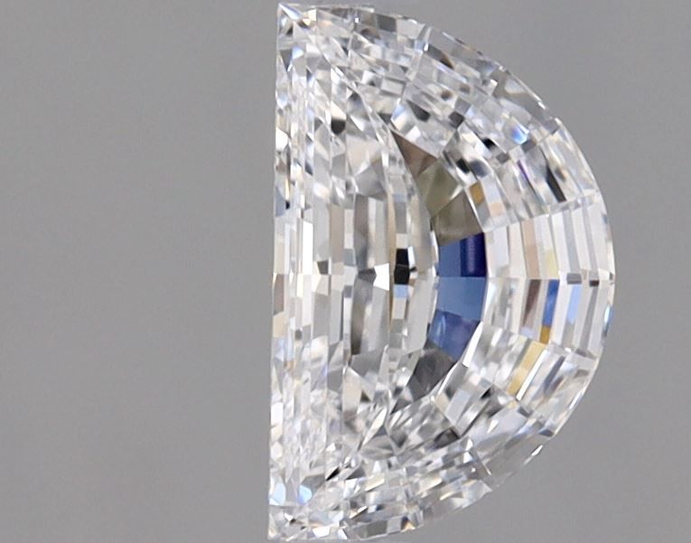 Diamante Naturale Taglio Mezzaluna 0.51ct VG/VG D IF - GIA - 6.47x4.12x2.34mm