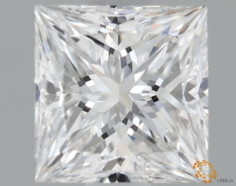 Diamante Naturale Taglio Princess 1.01ct VG/VG F VS2 - GIA - 5.64x5.54x3.99mm