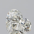 Diamante Naturale Taglio Cuore 1.01ct EX/EX J VVS1 - IGI - 5.67x6.84x4.36mm