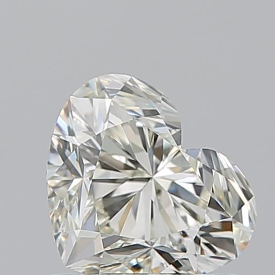Diamante Naturale Taglio Cuore 1.01ct EX/EX J VVS1 - IGI - 5.67x6.84x4.36mm