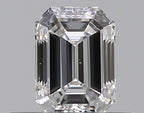 Diamante Naturale Taglio Smeraldo 0.29ct VG/G E VVS2 - GIA - 4.51x3.23x2.24mm