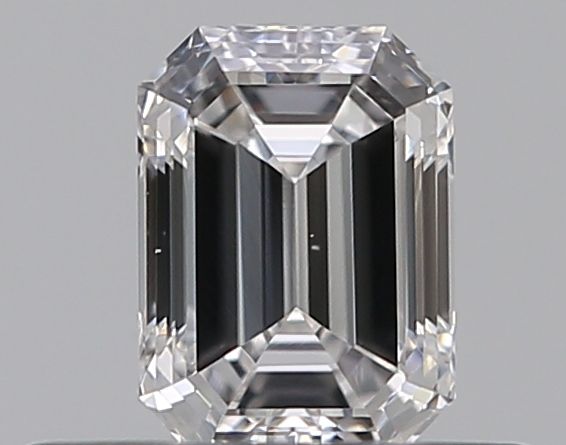 Diamante Naturale Taglio Smeraldo 0.29ct VG/G E VVS2 - GIA - 4.51x3.23x2.24mm