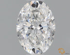 Diamante Naturale Taglio Ovale 0.5ct VG/EX F VS1 - GIA - 6.19x4.39x2.83mm