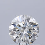 Diamante Naturale Taglio Brillante 0.56ct 3EX F VVS1 - IGI - 5.25x5.28x3.23mm