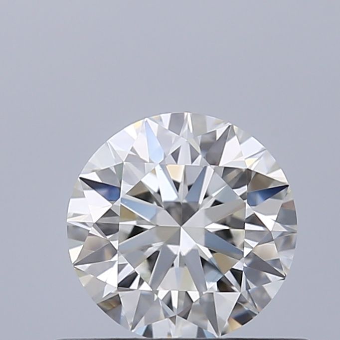 Diamante Naturale Taglio Brillante 0.56ct 3EX F VVS1 - IGI - 5.25x5.28x3.23mm