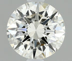 Diamante Naturale Taglio Brillante 1.06ct 3EX I VVS1 - IGI - 6.57x6.61x3.99mm