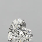 Diamante Naturale Taglio Cuore 0.3ct VG/VG F VS1 - IGI - 4.29x4.53x2.57mm