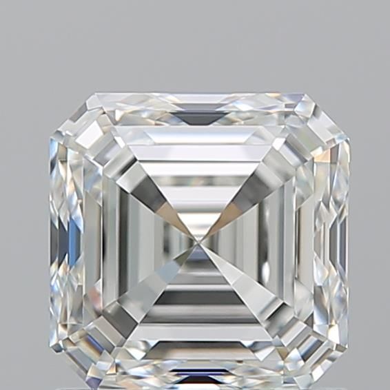 Diamante Naturale Taglio Asscher 1.5ct EX/EX J VVS1 - GIA - 6.09x6.08x4.18mm