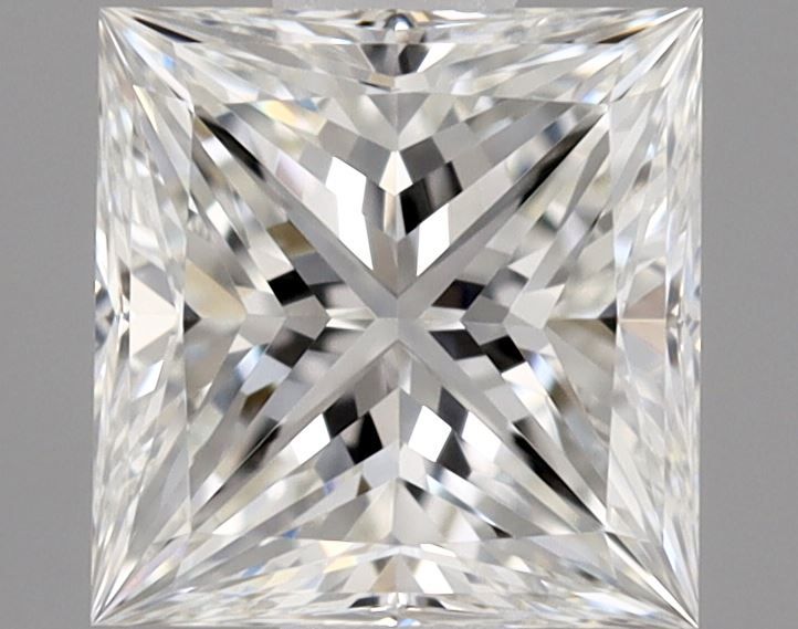 Diamante Naturale Taglio Princess 0.6ct EX/EX F VVS1 - GIA - 4.79x4.69x3.41mm