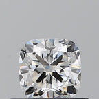 Diamante Taglio Cushion Brillante 0.51ct EX/EX H IF - GIA - 4.57x4.57x3.07mm